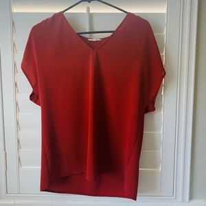Pleione Burnt Orange loose fitting Blouse